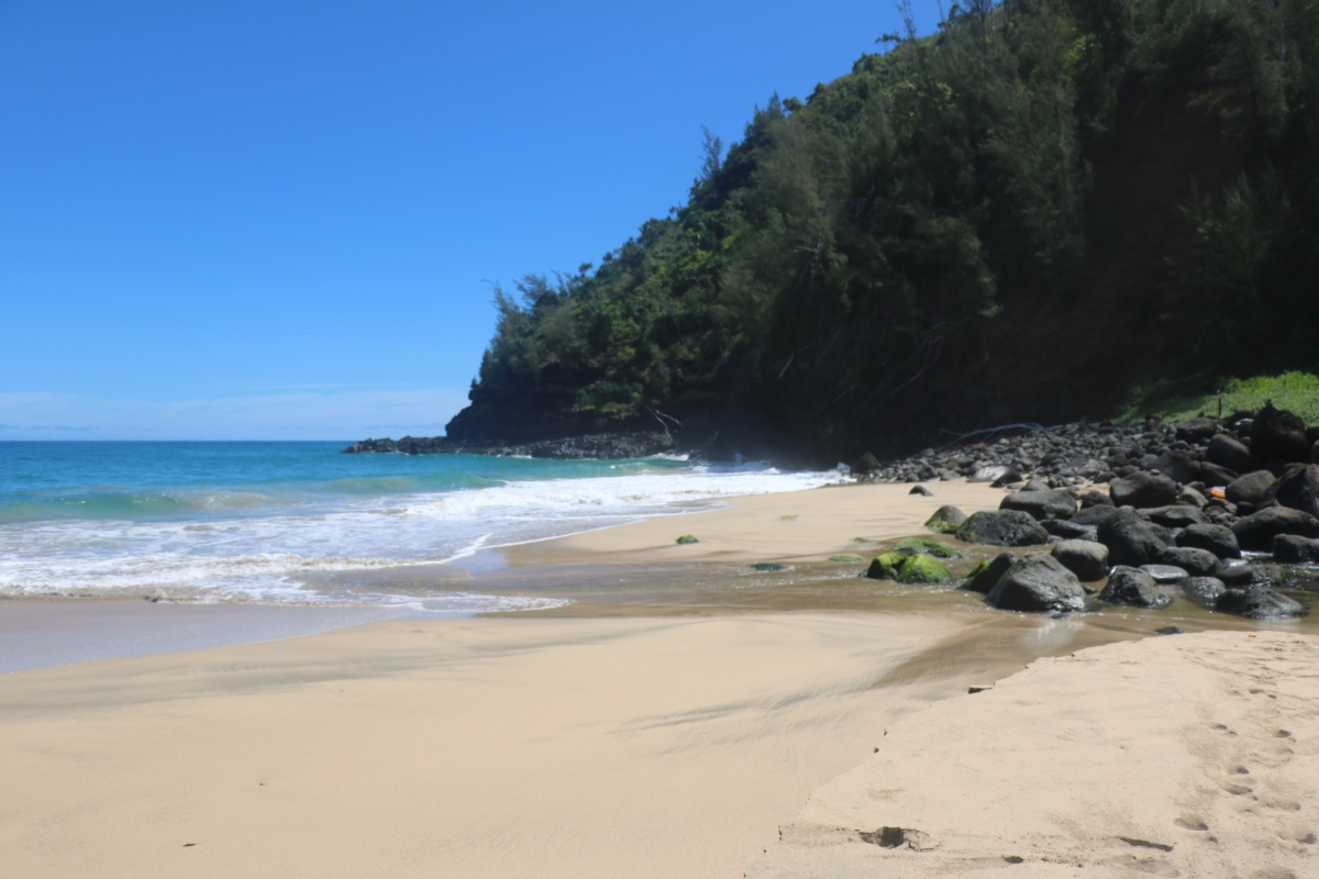 white sand beach   